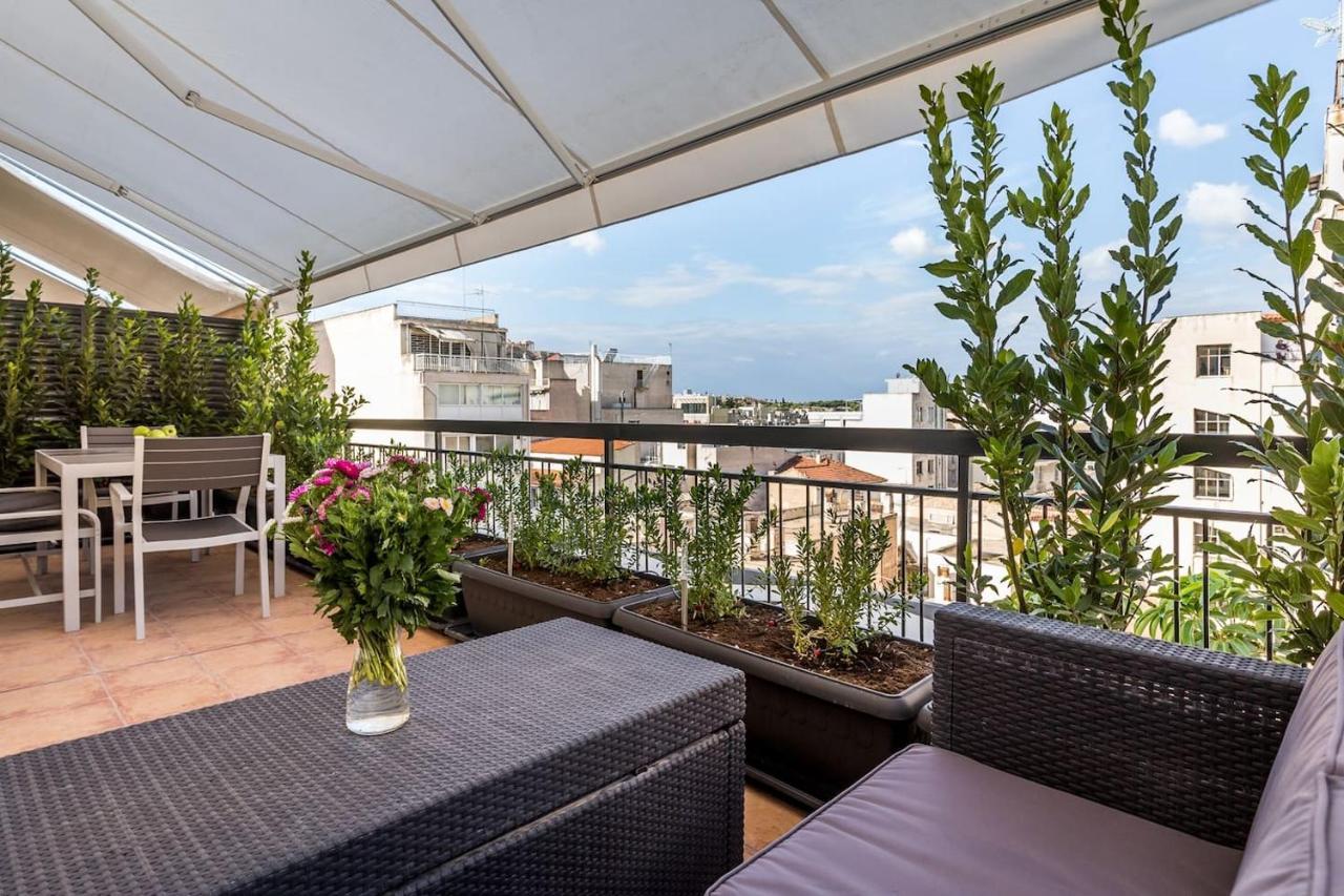 Syntagma Modern New Flat, Large Balcony With View Lägenhet Aten Exteriör bild
