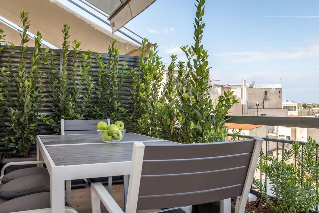 Syntagma Modern New Flat, Large Balcony With View Lägenhet Aten Exteriör bild